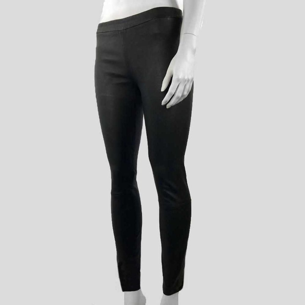 Vince Leather Pants - Picture 2 of 3